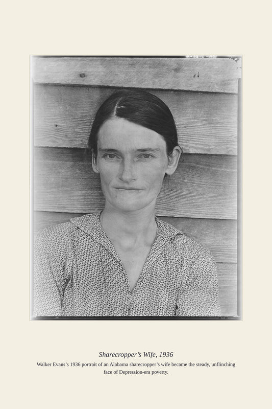 Sharecropper’s Wife, 1936 — antique art print