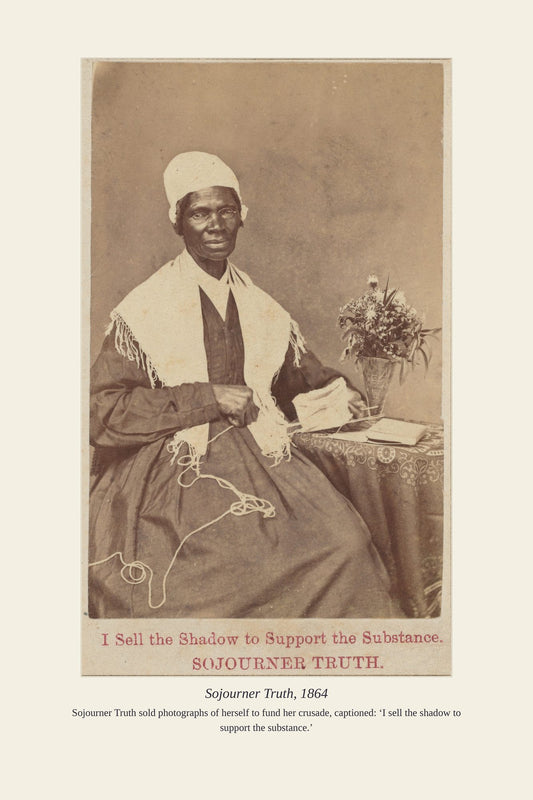 Sojourner Truth, 1864 — antique art print