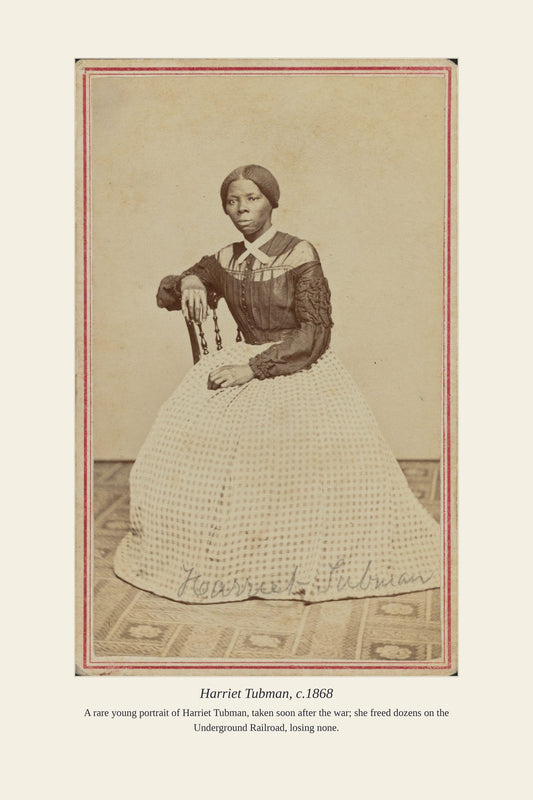 Harriet Tubman, c.1868 — antique art print