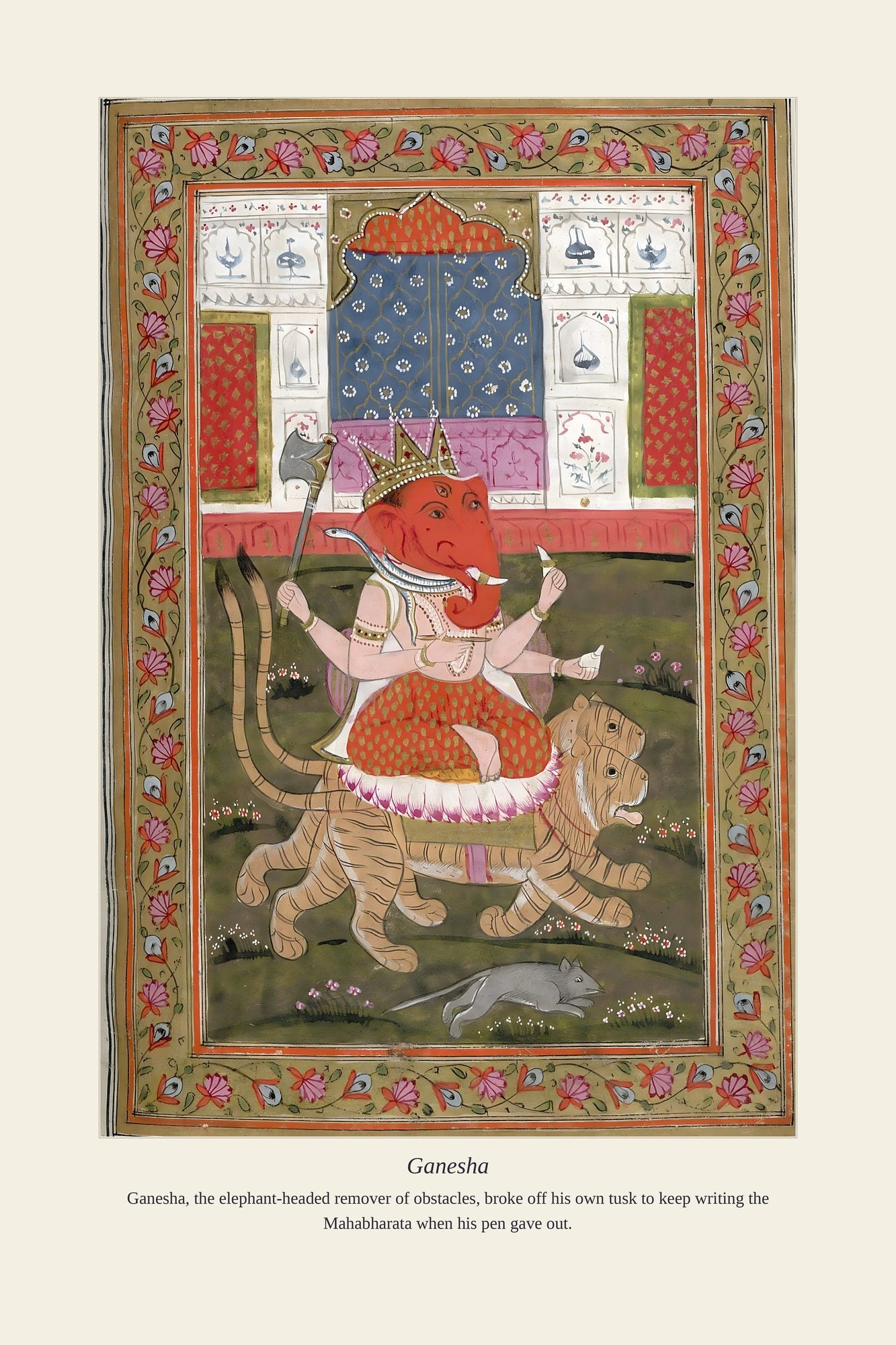 Ganesha — antique art print