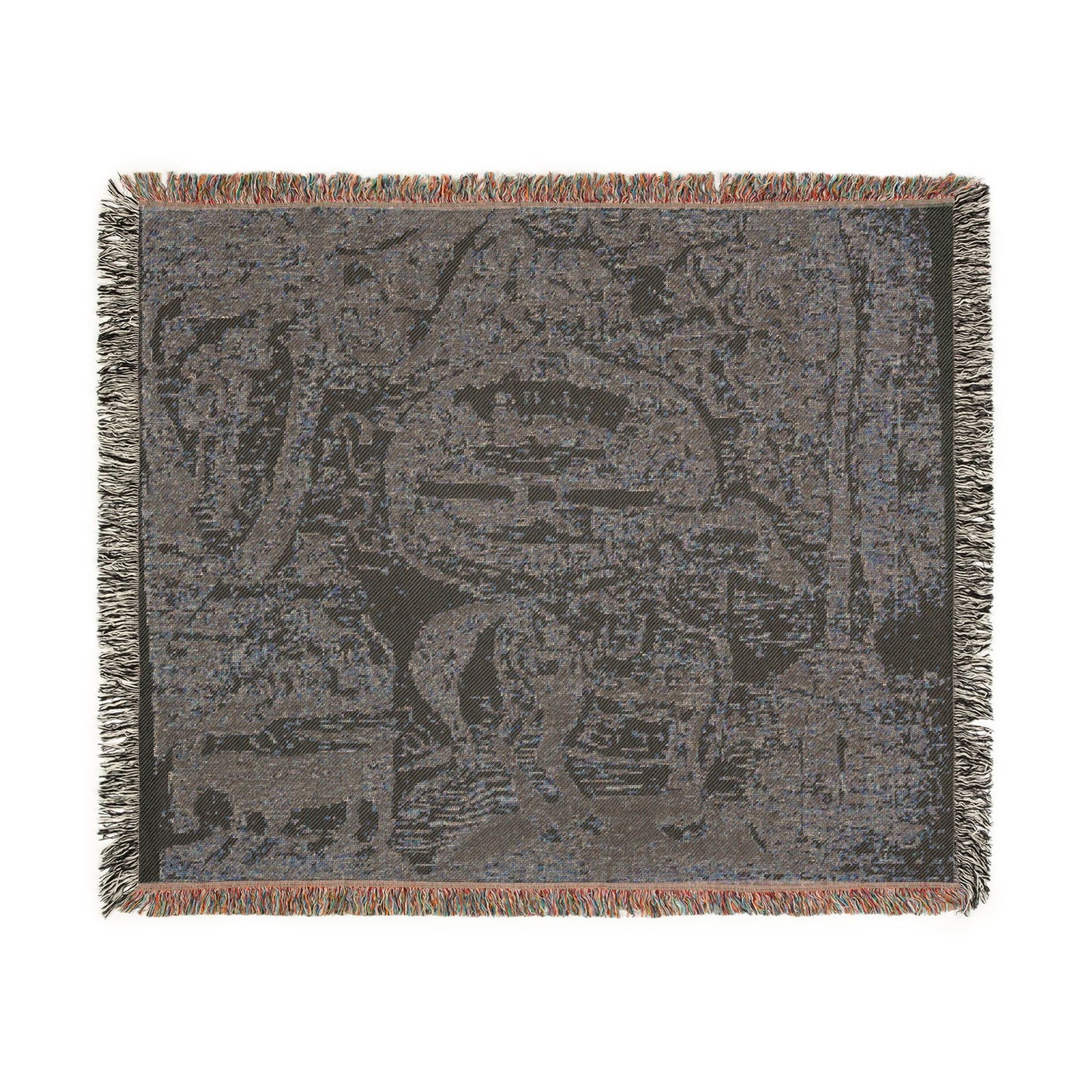 Paul Gauguin - Horse, with Other Animals and Ornaments | Woven Tapestry Blanket