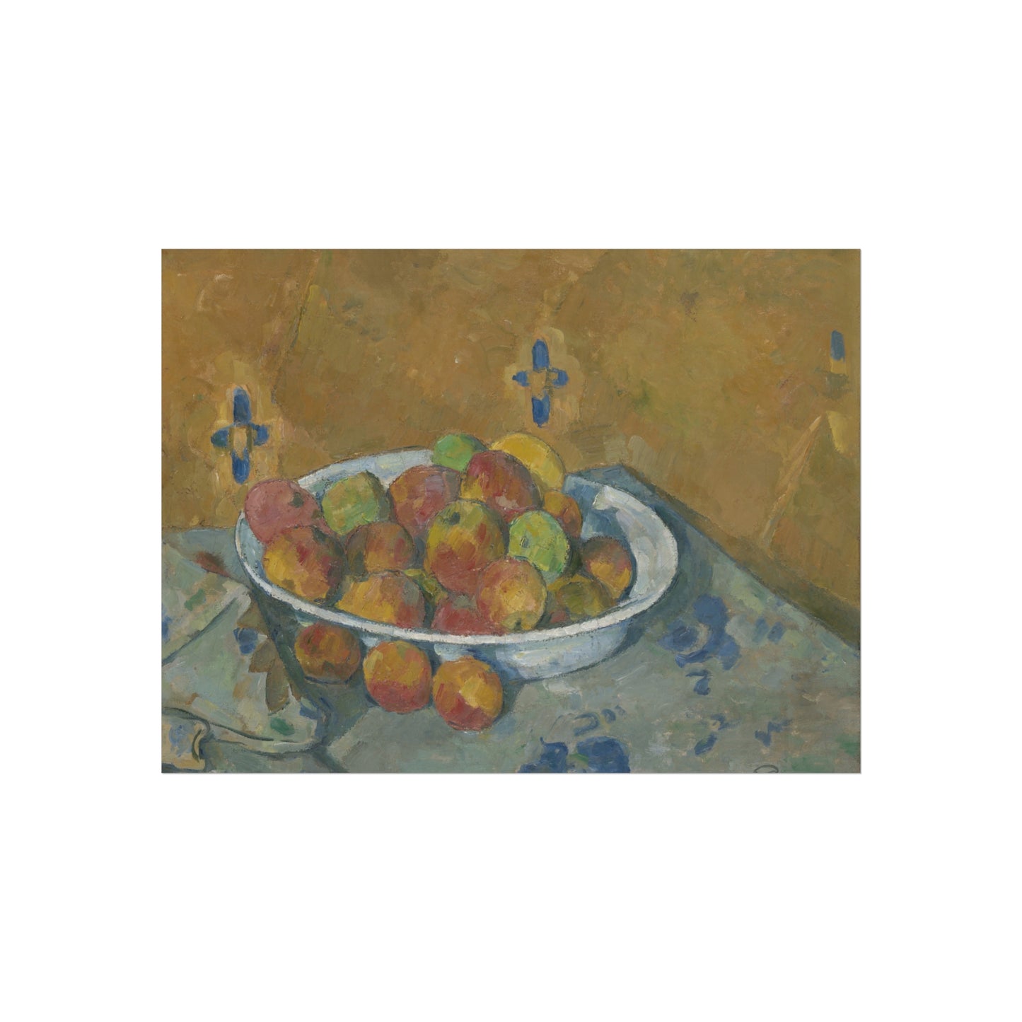 Paul Cezanne - The Plate of Apples | Fine Art Poster