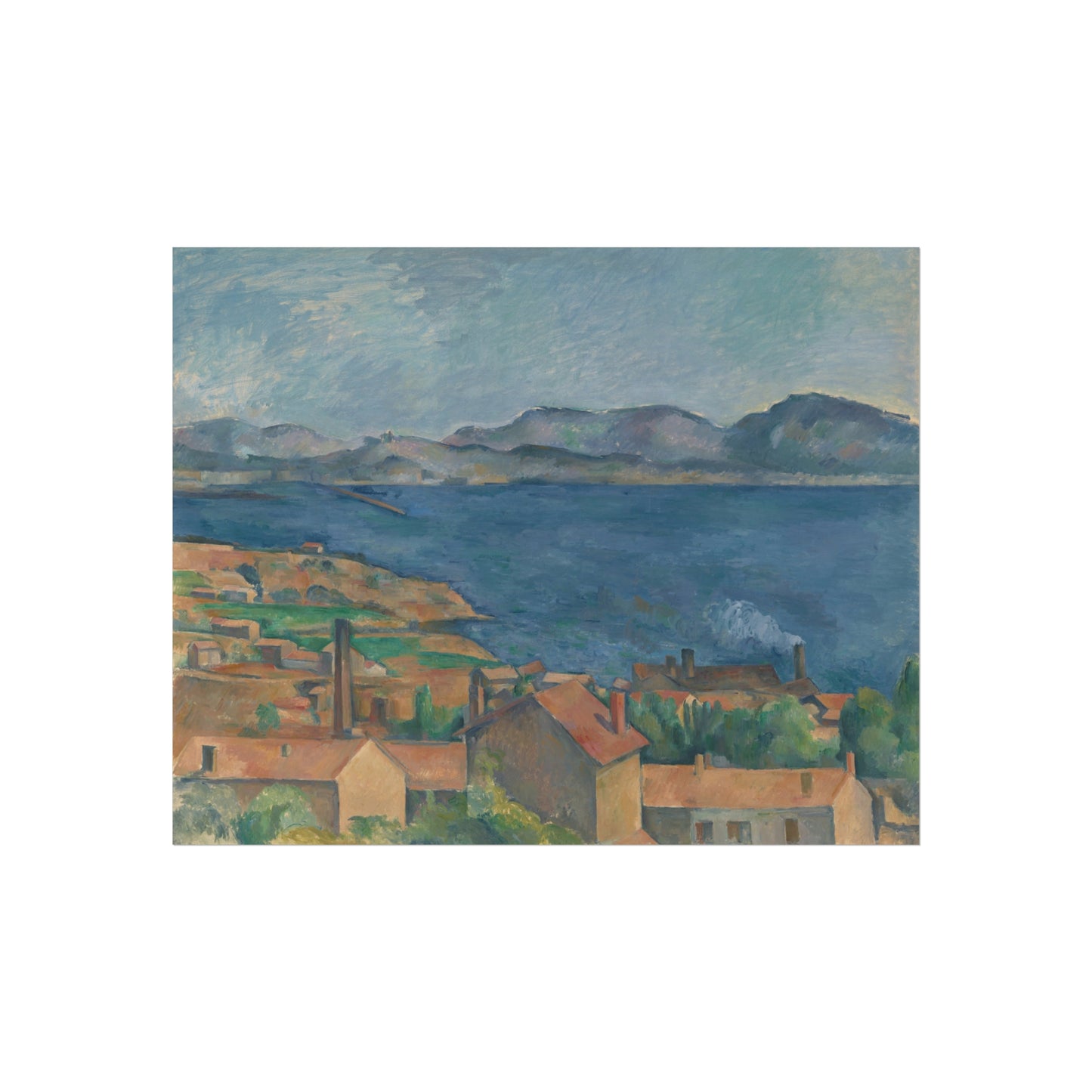 Paul Cezanne - The Bay of Marseille, Seen from L'Estaque | Fine Art Poster