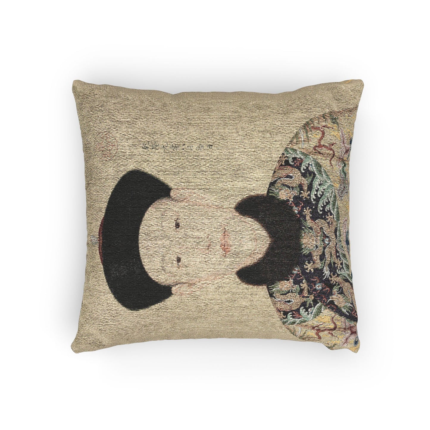 082_portraits-of-the-qianlong-emperor-and-his-tw | Woven Pillow