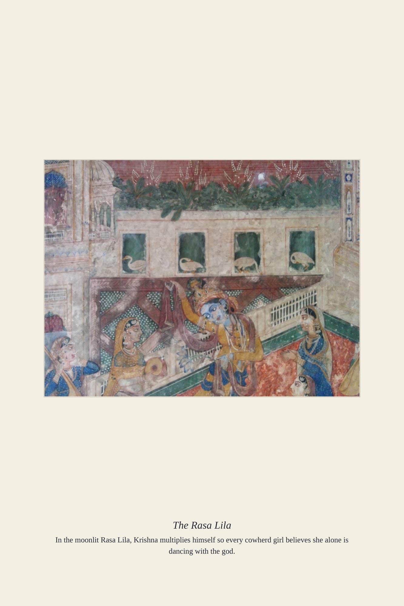 The Rasa Lila — antique art print