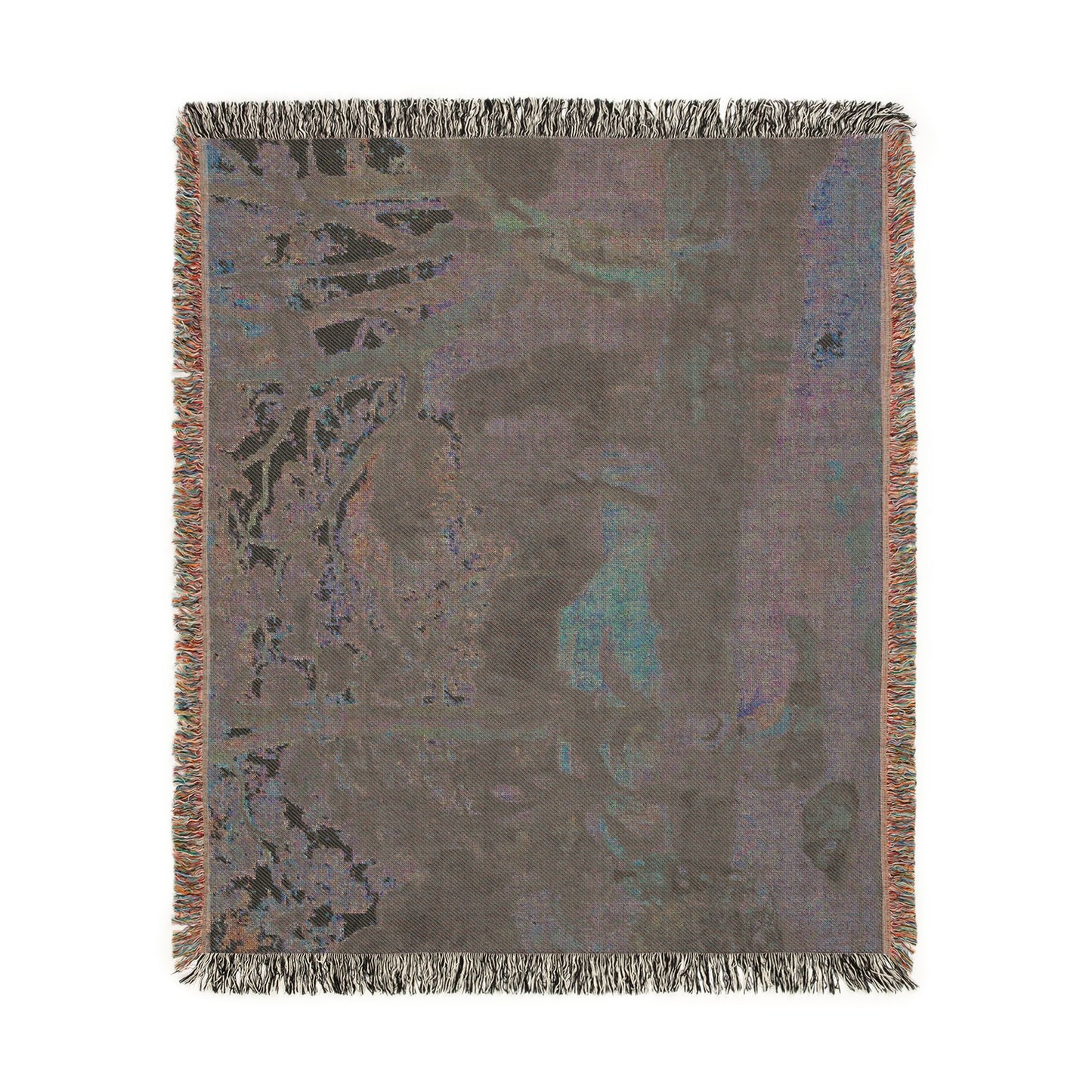 Paul Gauguin - Te raau rahi (The Big Tree) | Woven Tapestry Blanket
