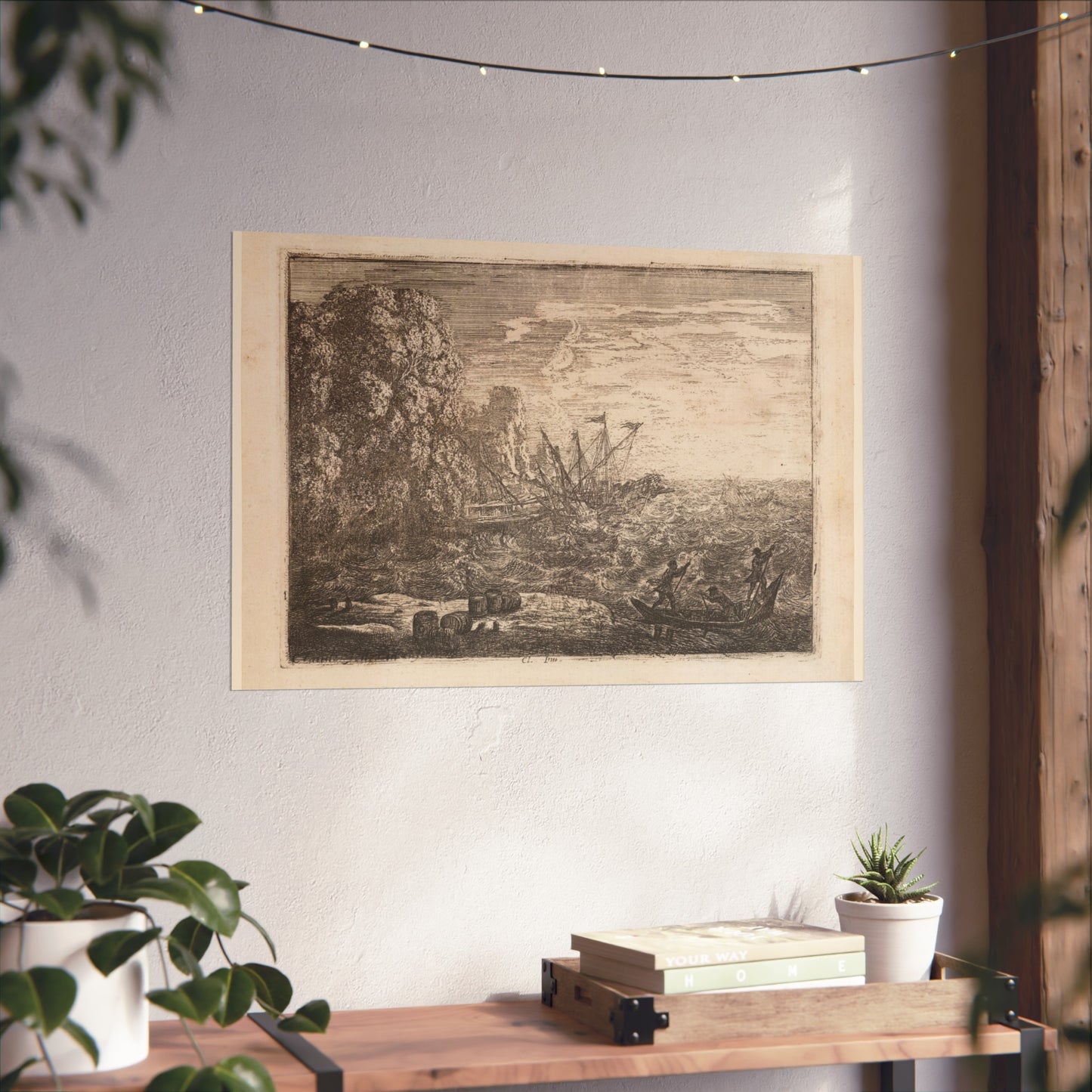 Claude Lorrain - The Tempest | Fine Art Poster