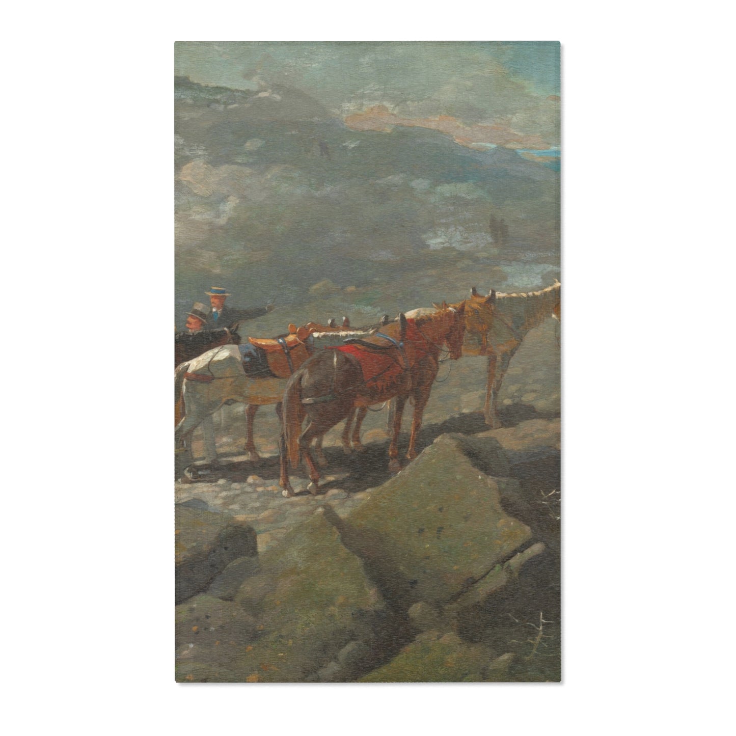 Winslow Homer - Mount Washington | Area Rug