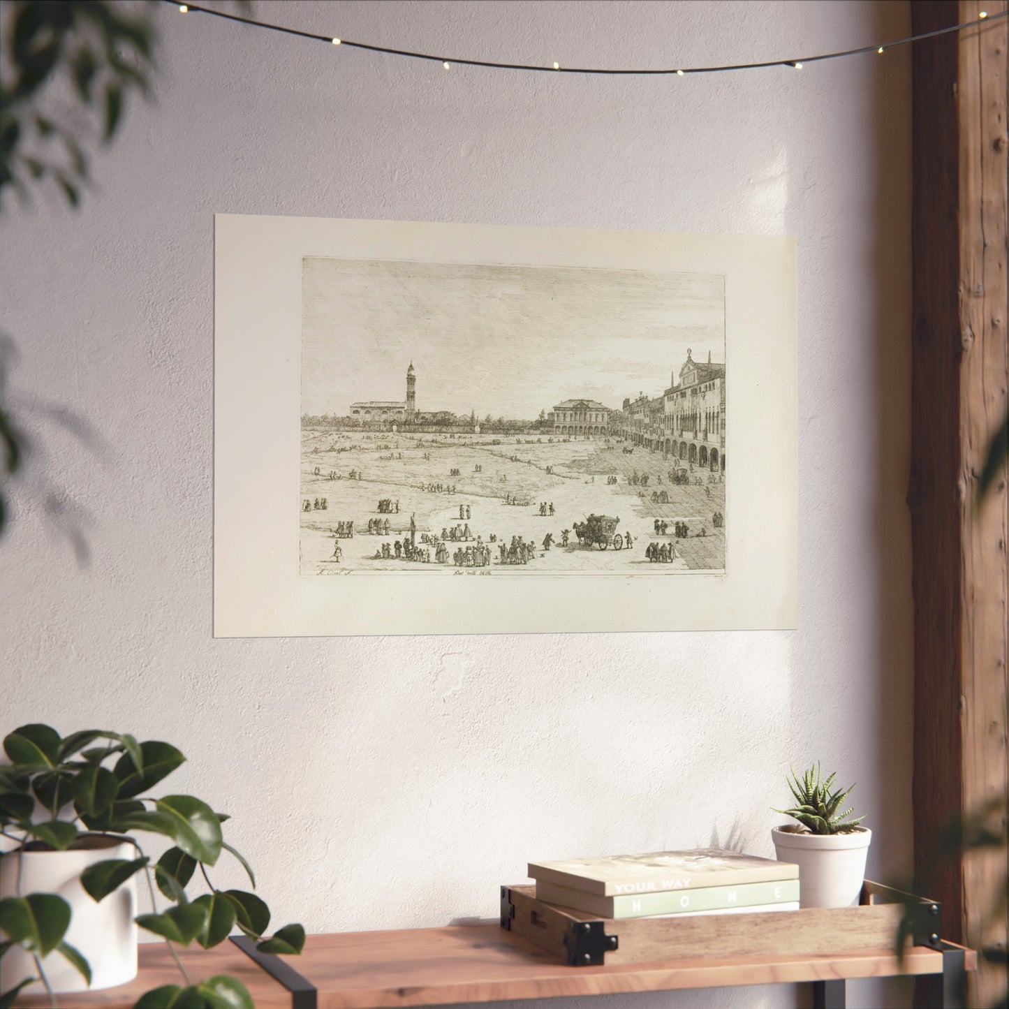 Canaletto - Prà della Valle, from Vedute | Fine Art Poster