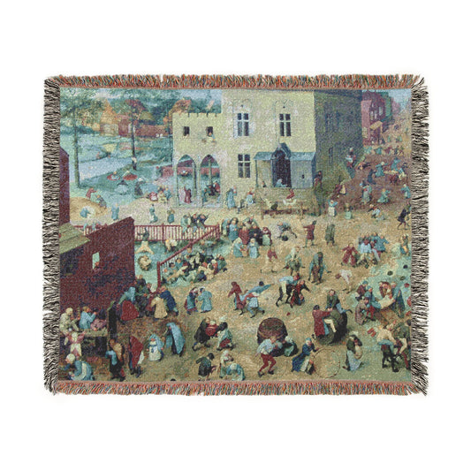 Children's Games — Bruegel Tapestry Blanket