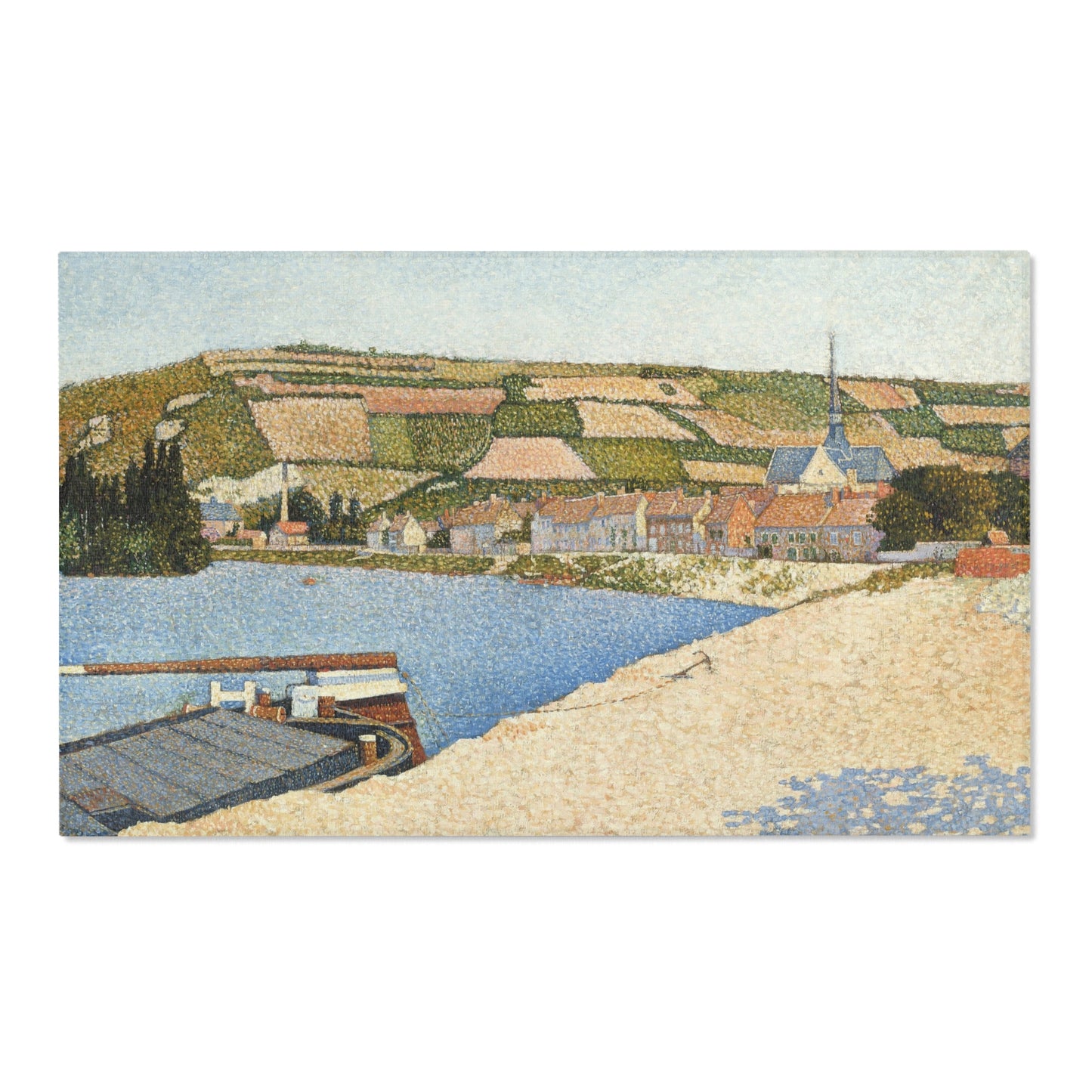 Paul Signac - Les Andelys, Côte d'Aval | Area Rug