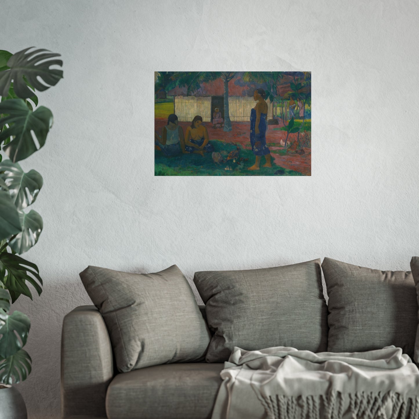 Paul Gauguin - No te aha oe riri (Why Are You Angry ) | Fine Art Poster