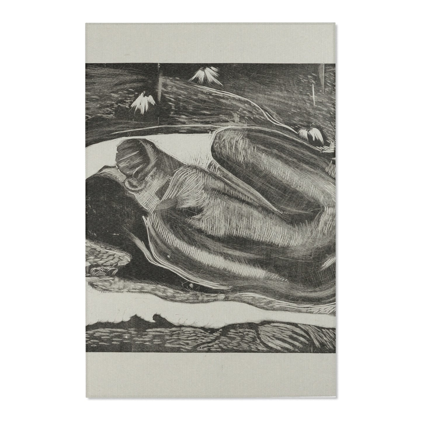 Paul Gauguin - Manao tupapau (She Thinks of the Ghost or The Ghost Thinks of Her), from the Noa Noa Suite | Area Rug