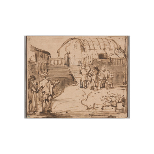 Noah's Ark — Rembrandt van Rijn Fine Art Poster