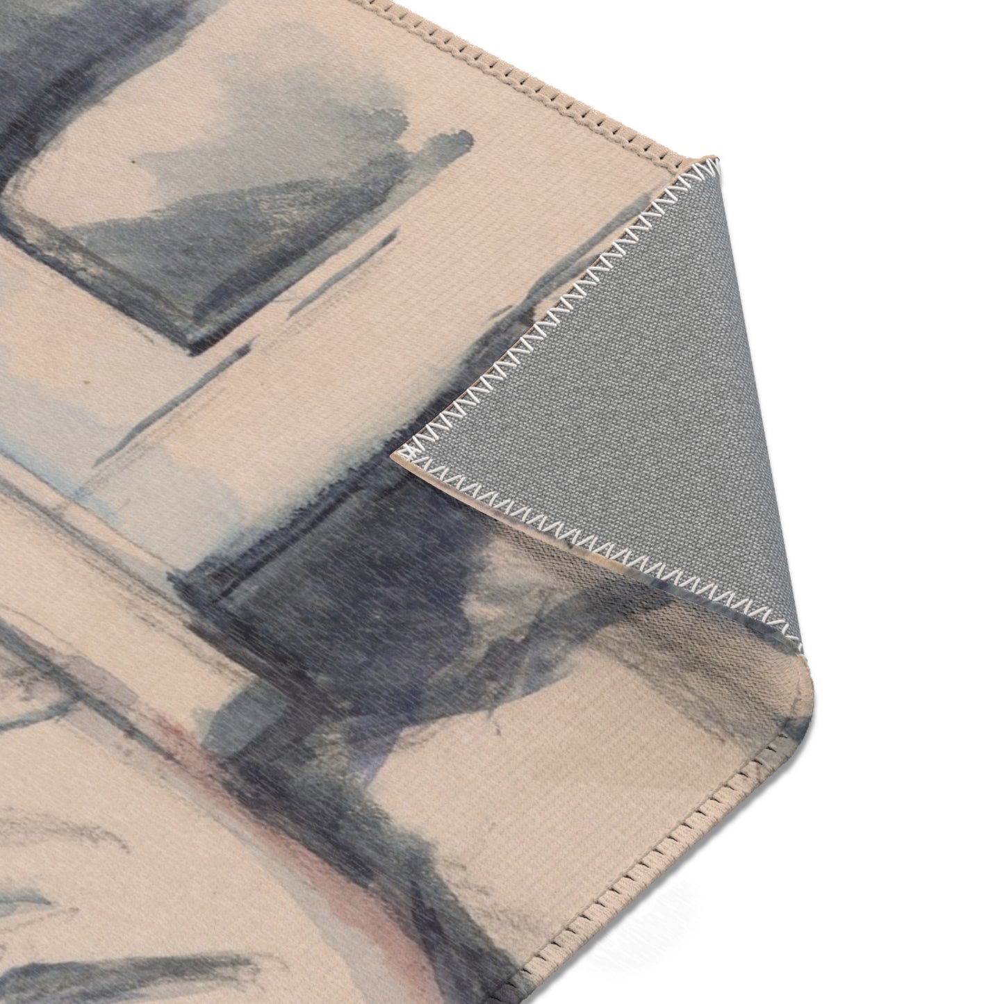 Paul Cezanne - A Study for the Card Players | Area Rug