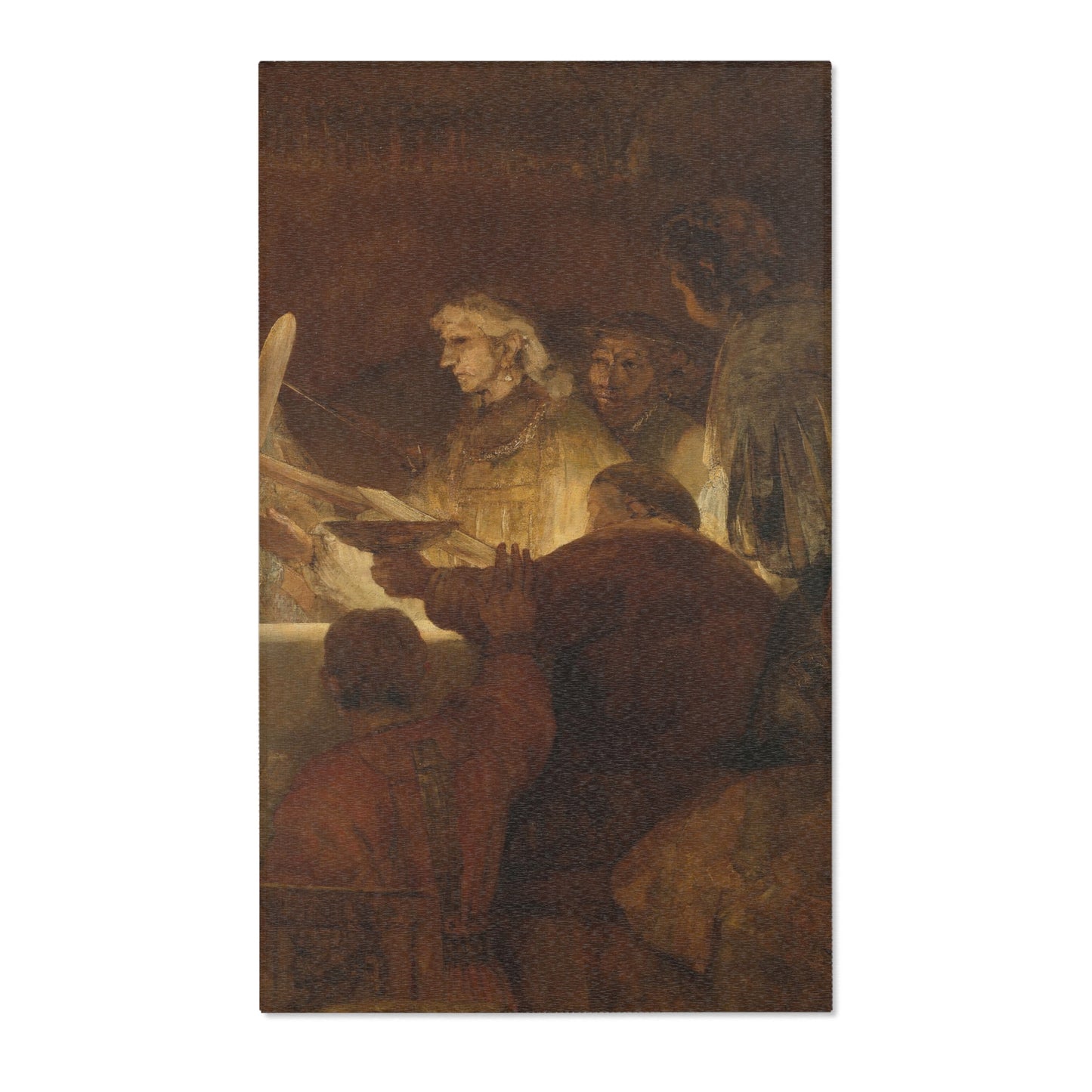 The Conspiracy of Claudius Civilis by Rembrandt van Rijn | Area Rug