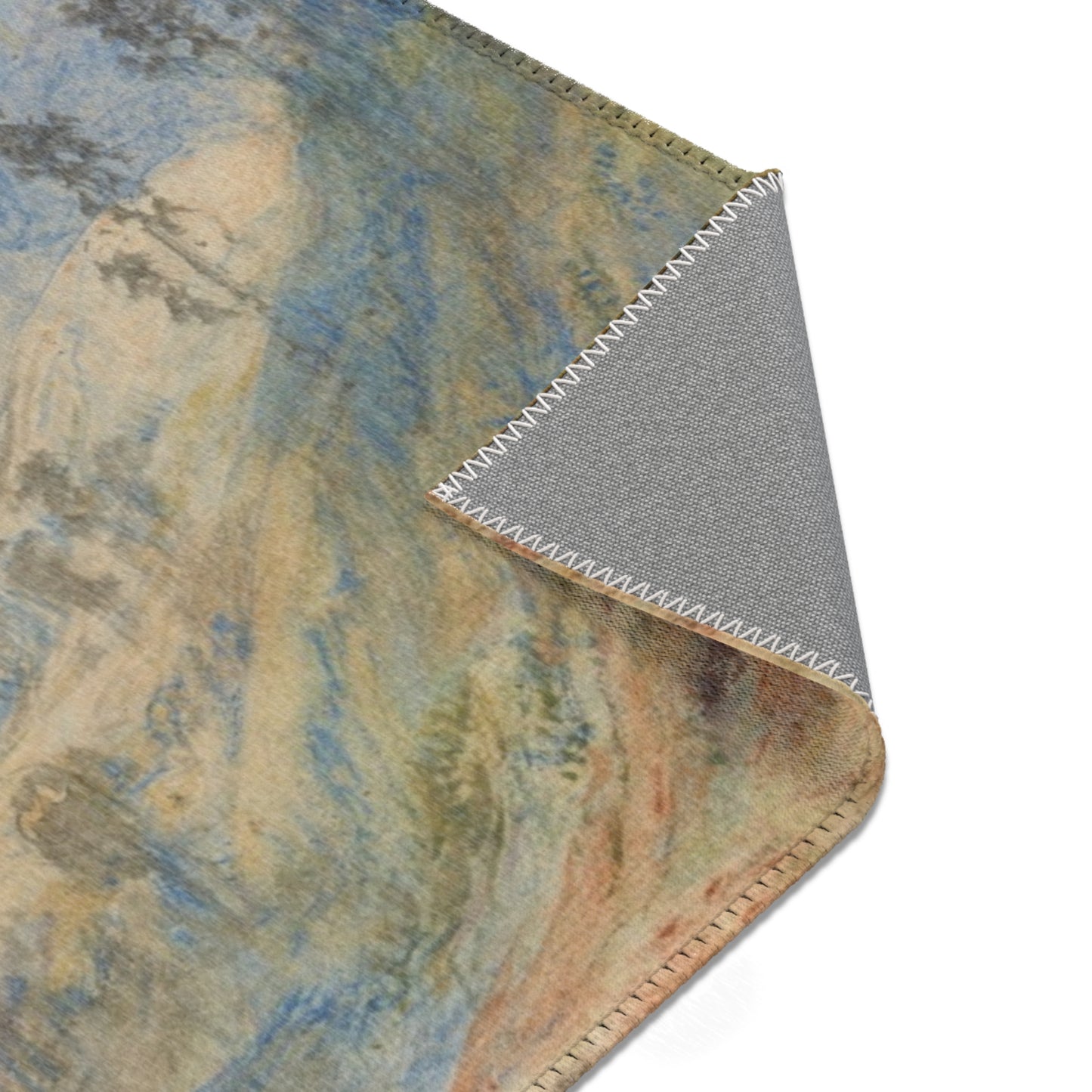 Joseph Mallord William Turner - Mussooree and the Dhoon from Landour | Area Rug
