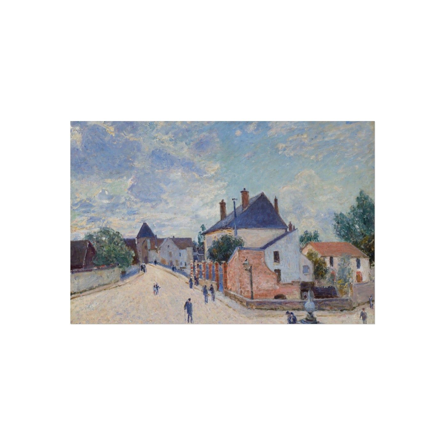 Alfred Sisley - Street in Moret | Fine Art Poster