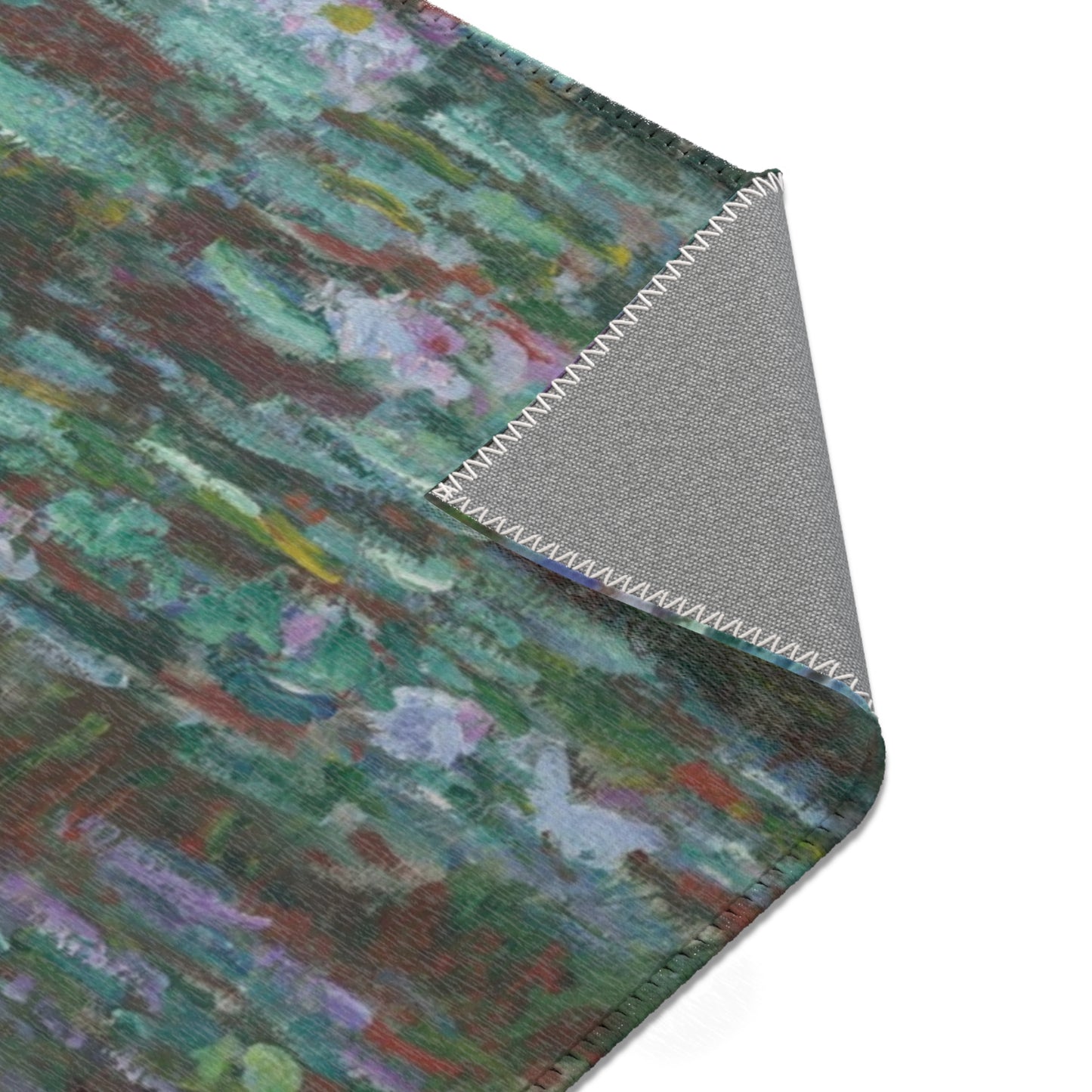 Claude Monet - Water Lily Pond | Area Rug