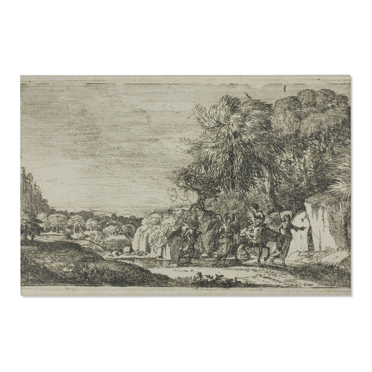 The Flight into Egypt — Lorrain Area Rug