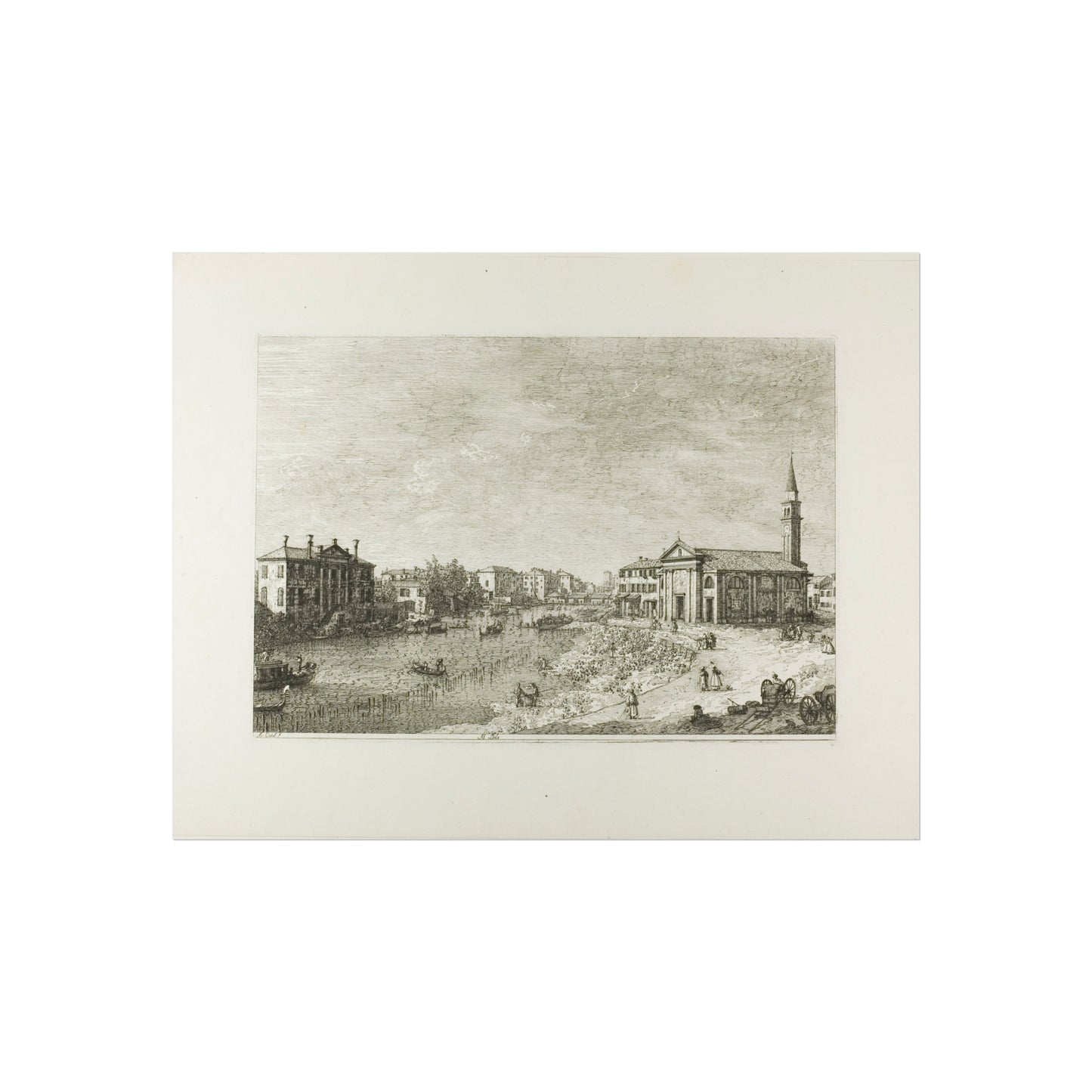 Canaletto - Al Dolo, from Vedute | Fine Art Poster