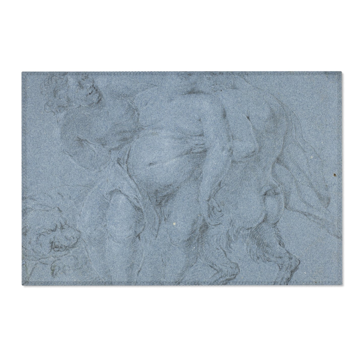 Peter Paul Rubens - Silenus Supported by Two Satyrs | Area Rug