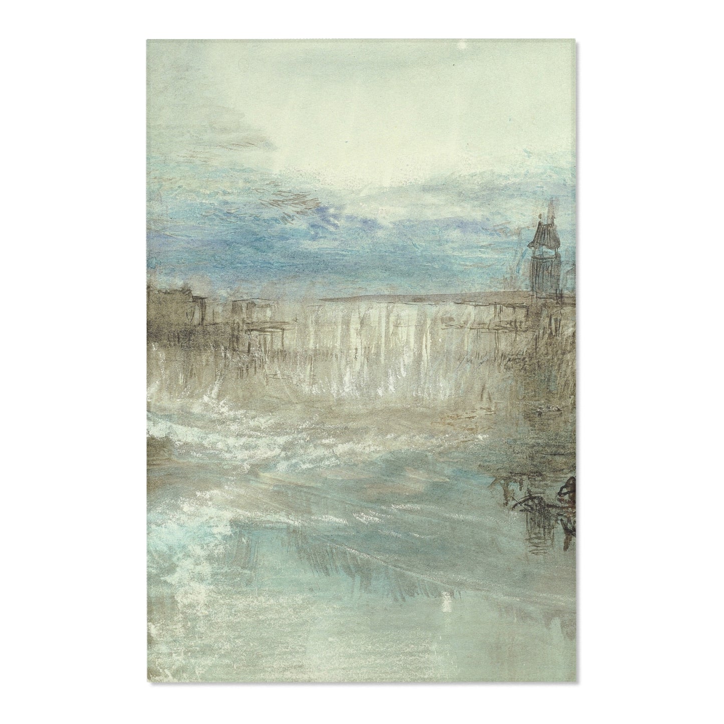 Joseph Mallord William Turner - View of Lucerne | Area Rug