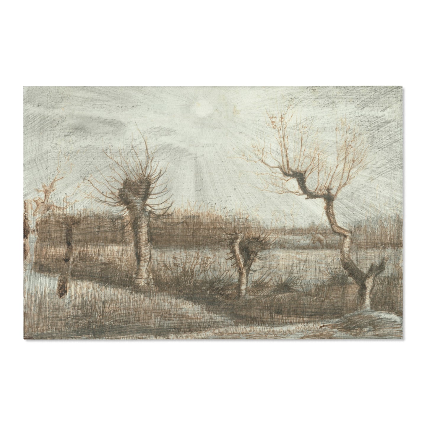 Vincent van Gogh - Tetards (Pollards) | Area Rug