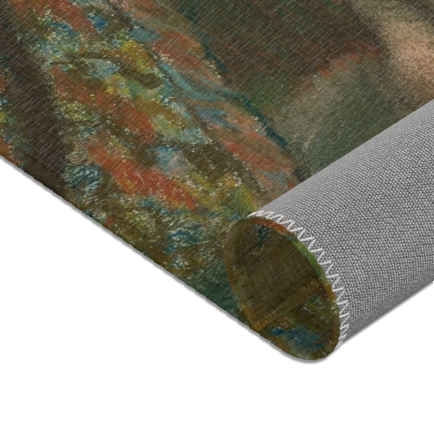 Hilaire Germain Edgar Degas - Retiring | Area Rug
