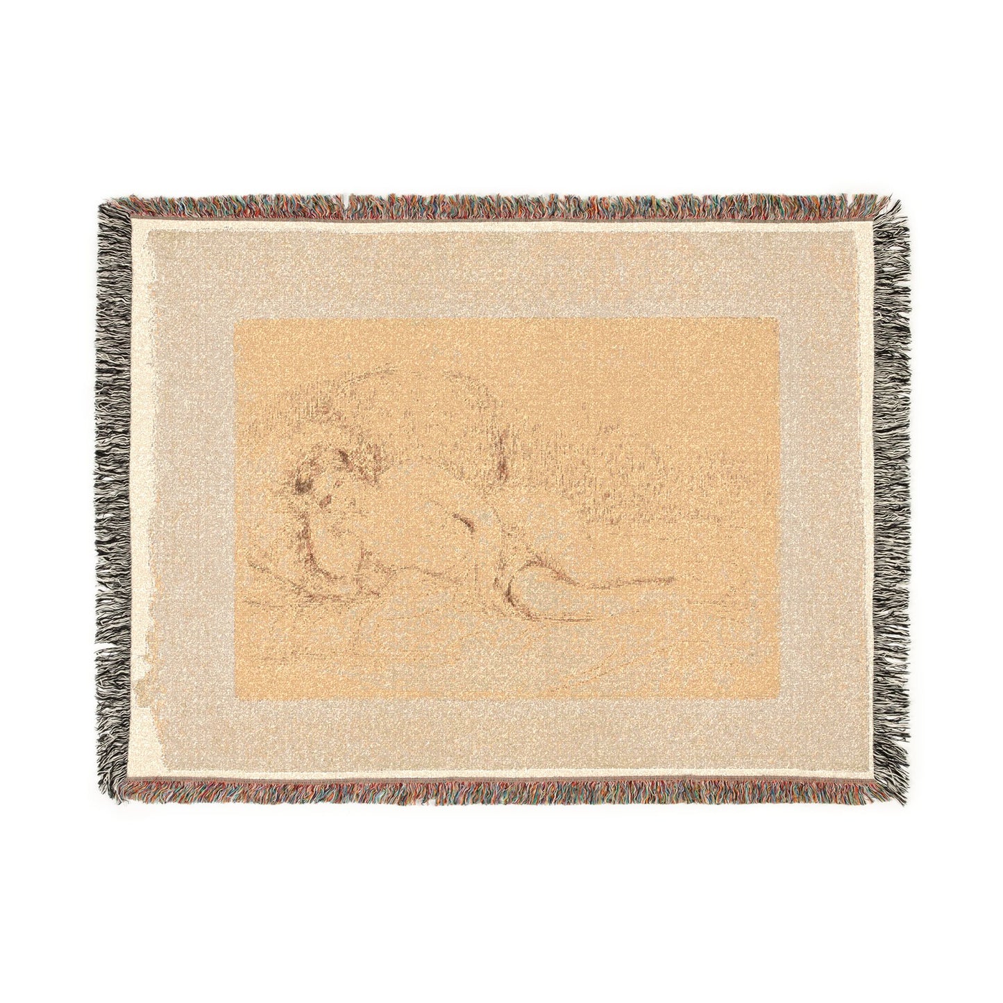 Pierre-Auguste Renoir - Reclining Nude | Woven Tapestry Blanket