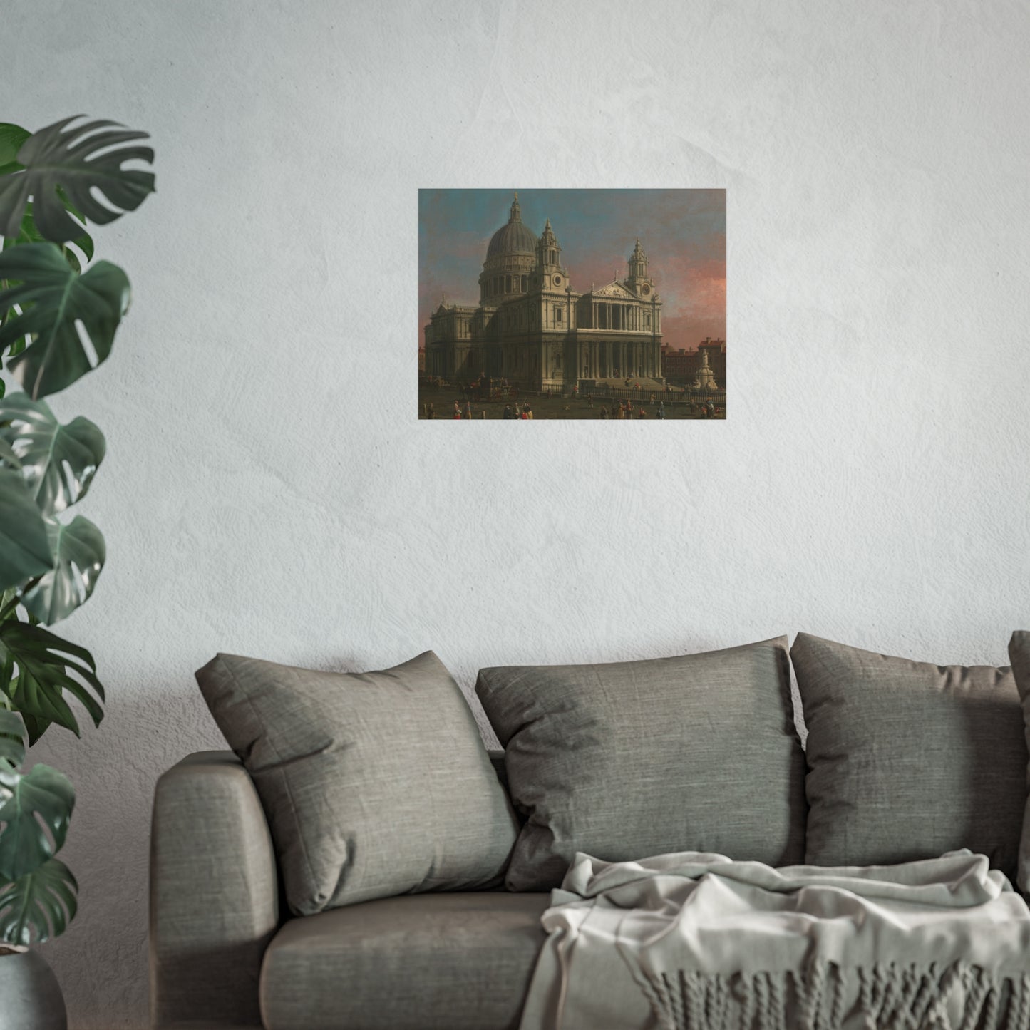 Canaletto - St. Paul's Cathedral - Google Art Project | Fine Art Poster
