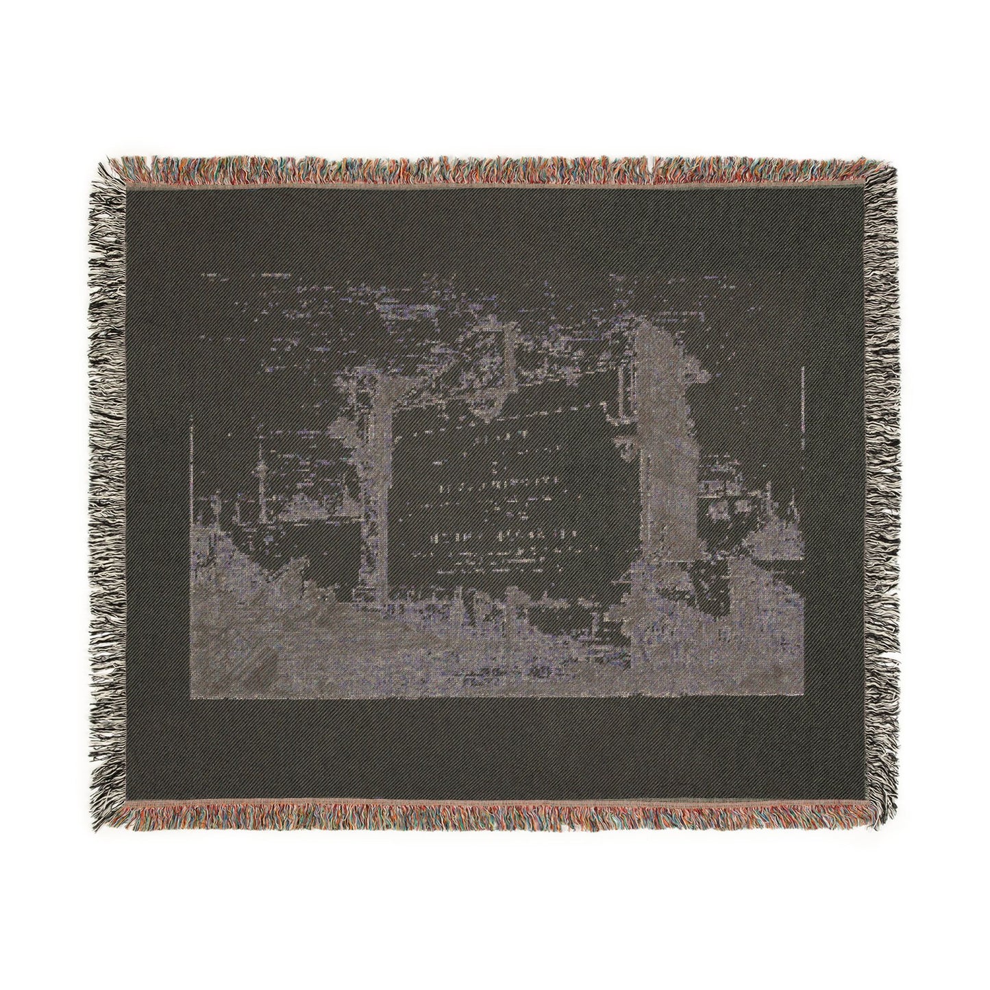 Canaletto - Title Page, from Vedute | Woven Tapestry Blanket