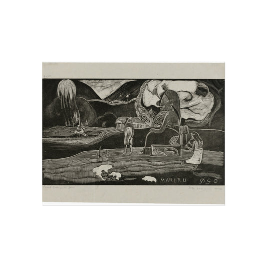 Offerings of Gratitude — Paul Gauguin Fine Art Poster