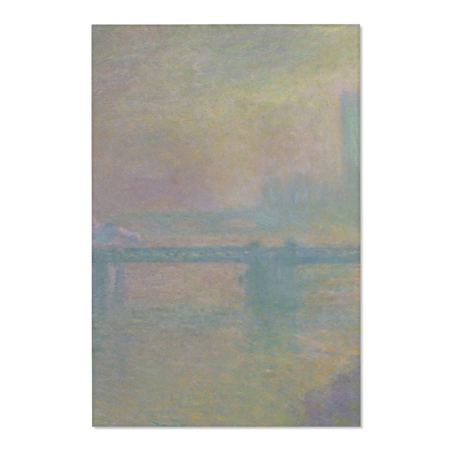 Claude Monet - Charing Cross Bridge, London | Area Rug