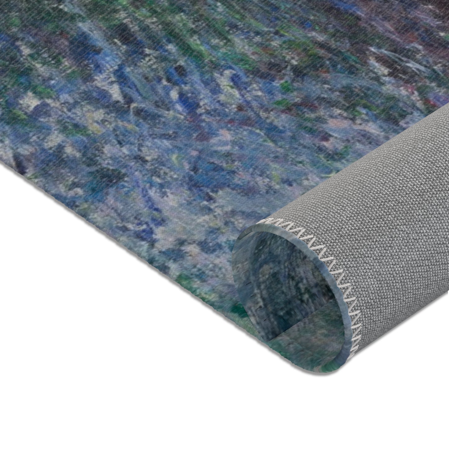 Claude Monet - Rocks at Port-Goulphar, Belle-Île | Area Rug