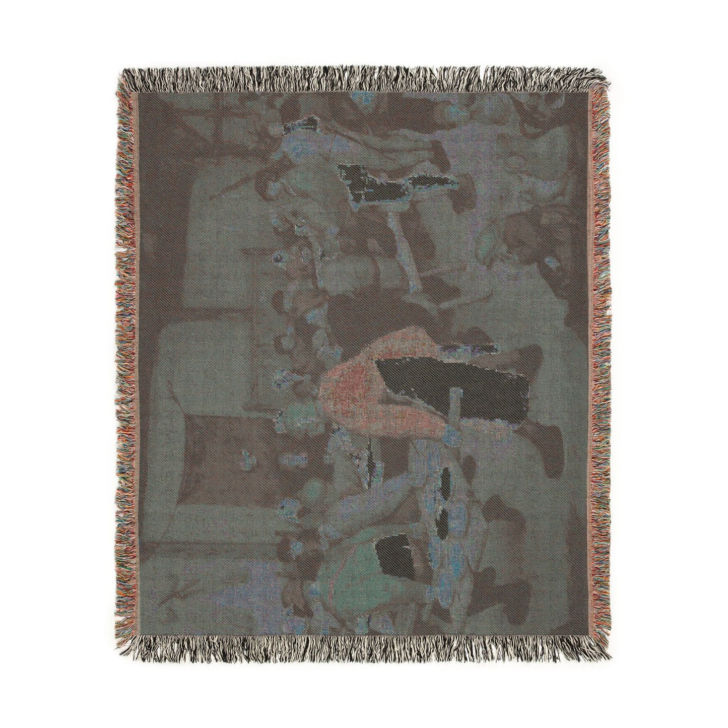 Pieter Bruegel the Elder - Peasant Wedding - Google Art Project 2 | Woven Tapestry Blanket