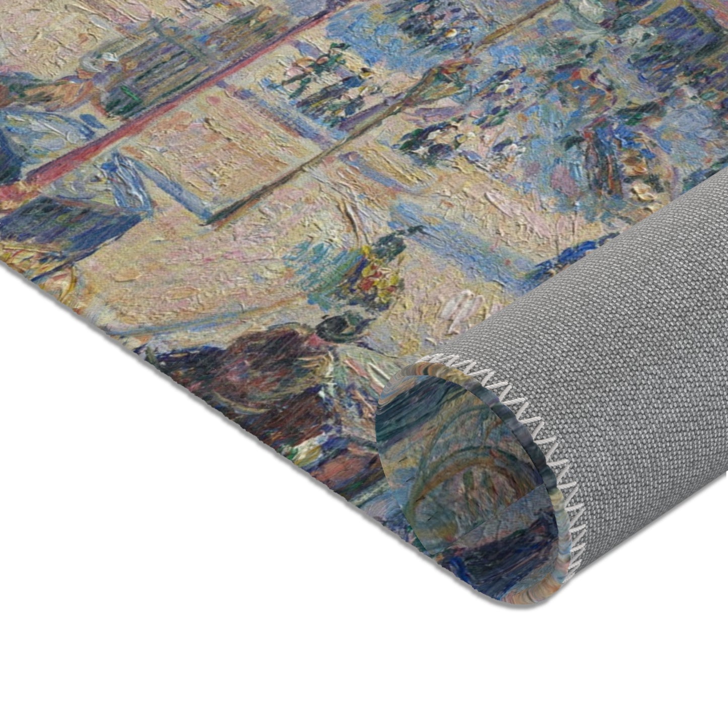 Camille Pissarro - The Place du Havre, Paris | Area Rug