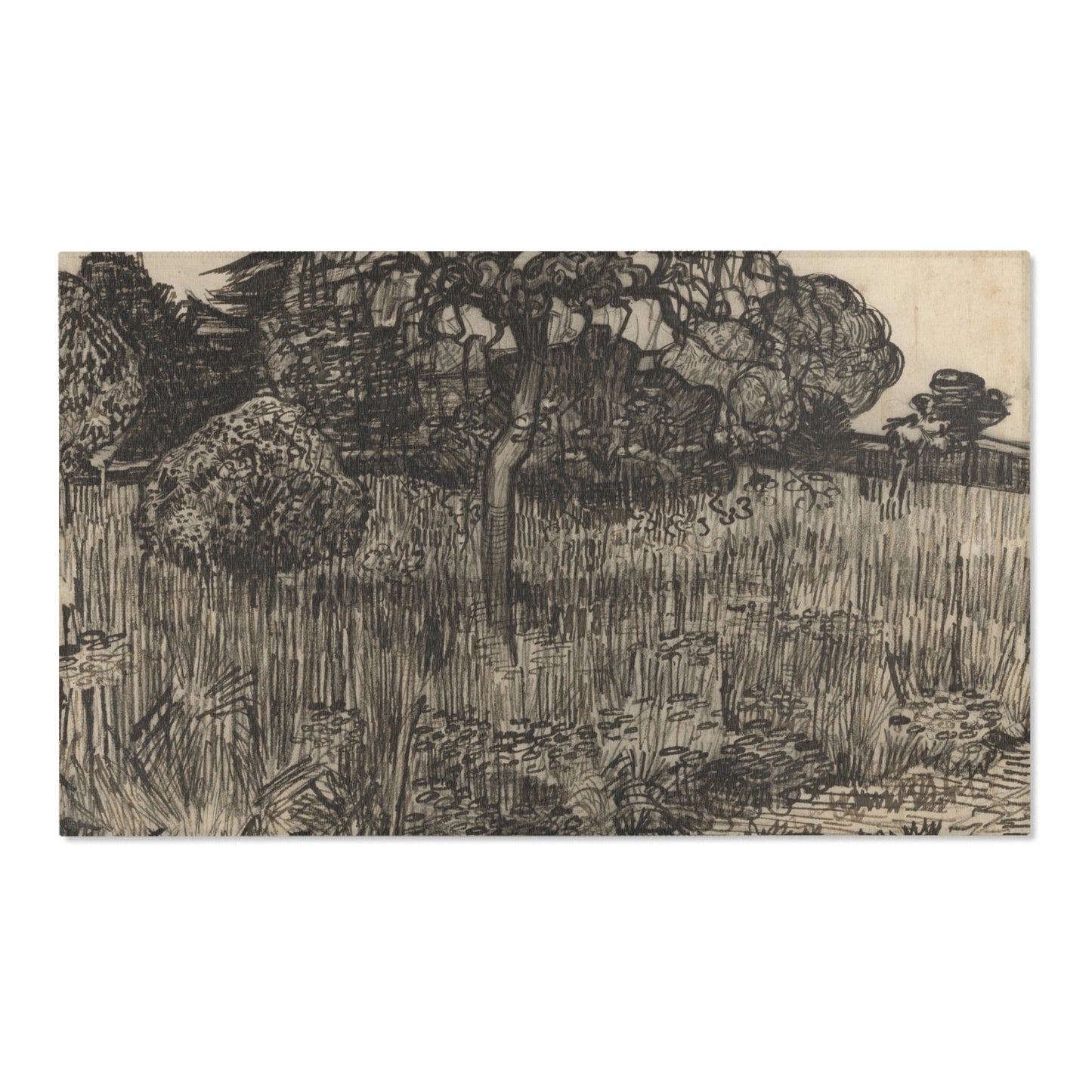Vincent van Gogh - Weeping Tree | Area Rug