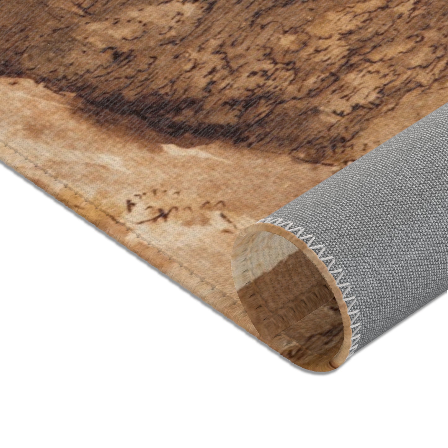 Claude Lorrain - A Rocky Hillside | Area Rug