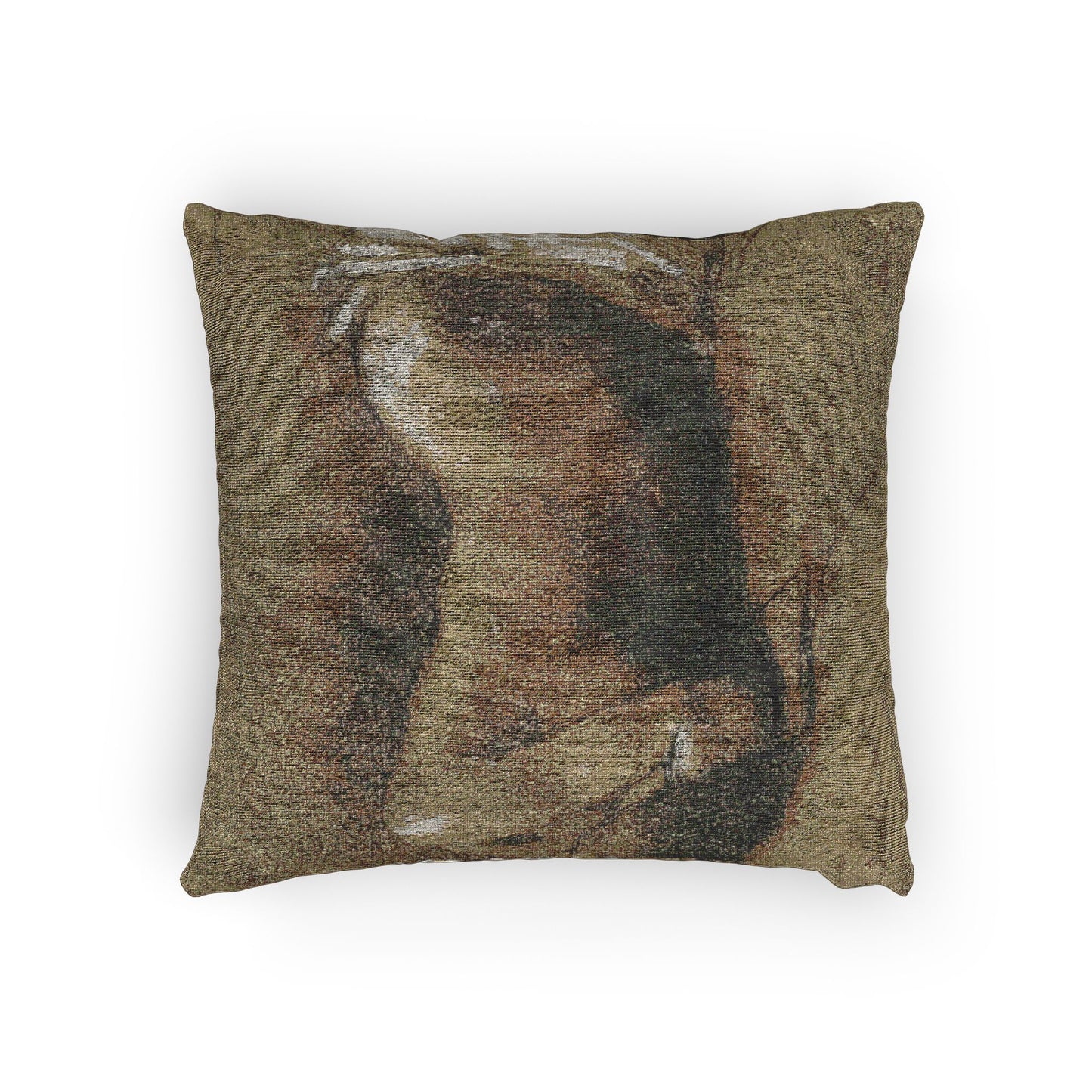 Pierre Puvis de Chavannes - Study of a Sleeping Woman | Woven Pillow