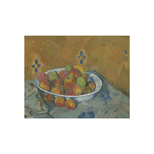 The Plate of Apples — Paul Cézanne Fine Art Poster