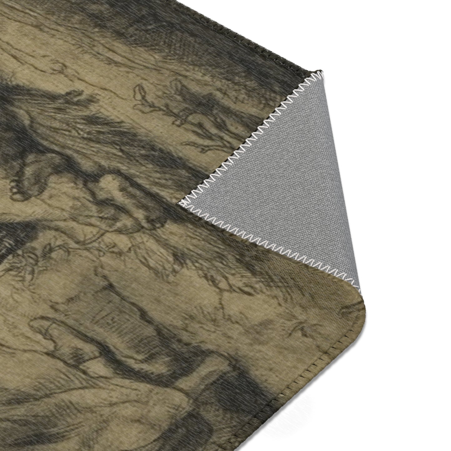 Rembrandt van Rijn - The Hundred Guilder Print | Area Rug