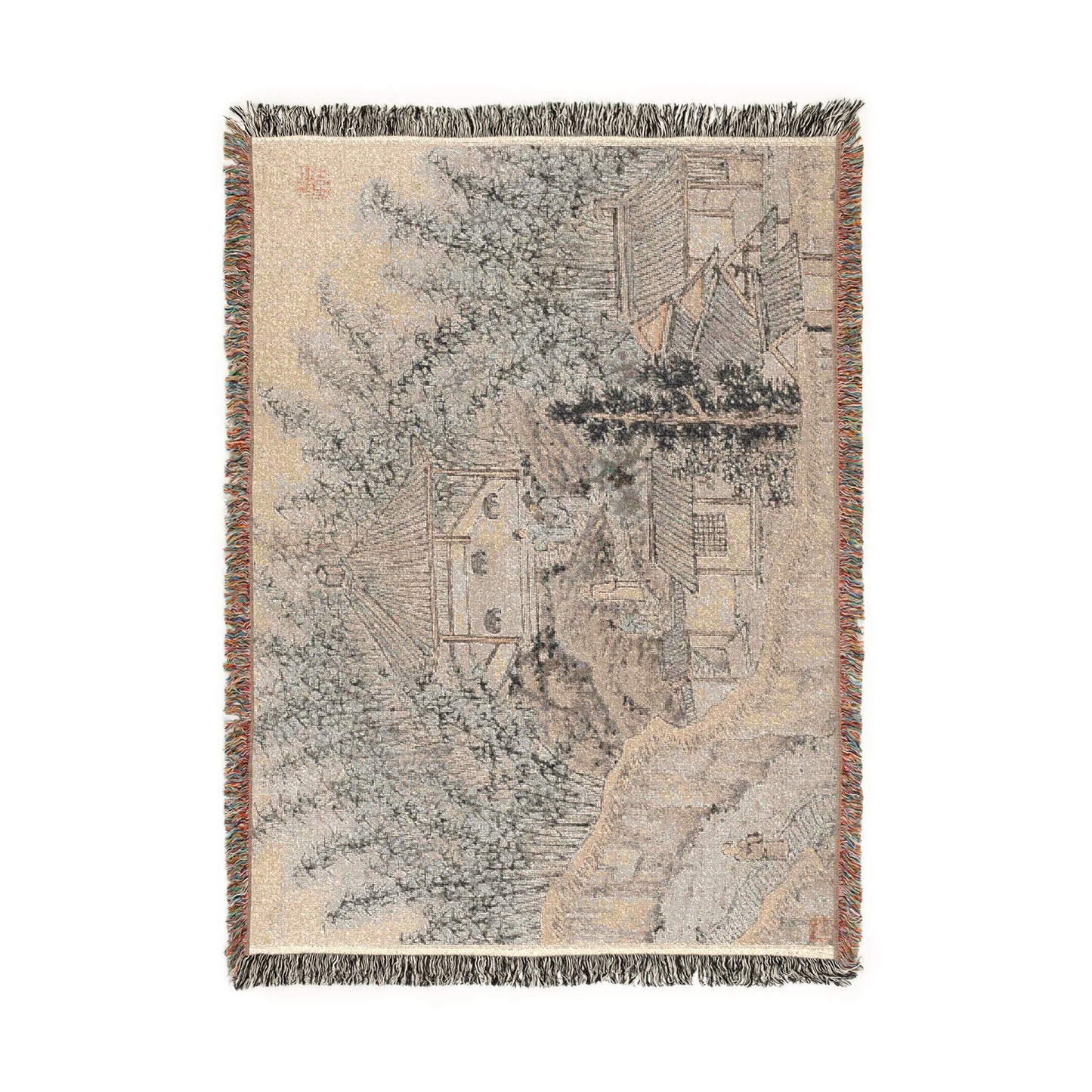105_bamboo-pavilion-tiger-hill | Woven Tapestry Blanket