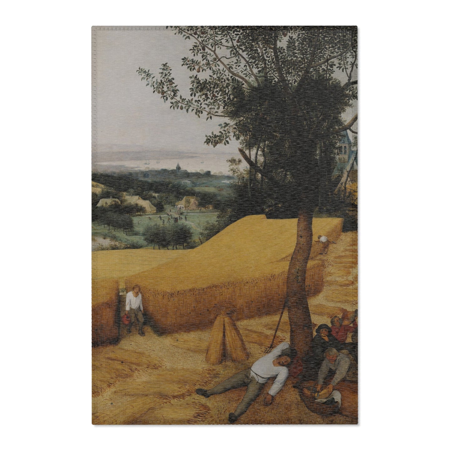 Pieter Bruegel the Elder- The Harvesters - Google Art Project | Area Rug
