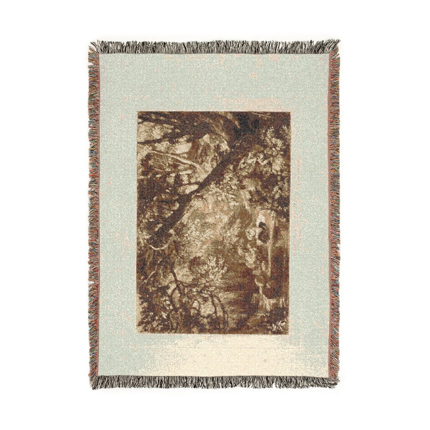 Joseph Mallord William Turner - Aesacus and Hesperie, plate 66 from Liber Studiorum | Woven Tapestry Blanket