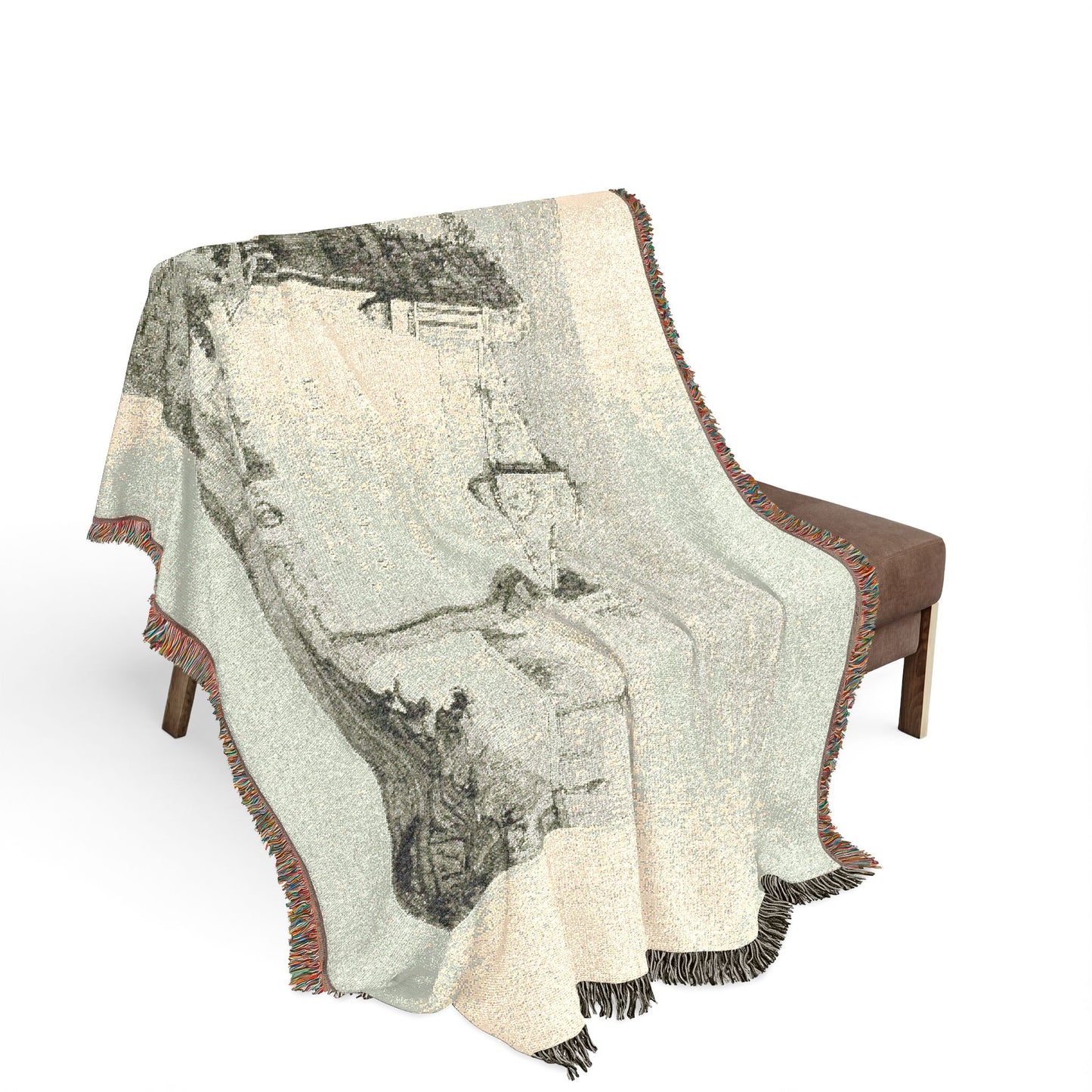 Canaletto - Title Page, from Vedute | Woven Tapestry Blanket