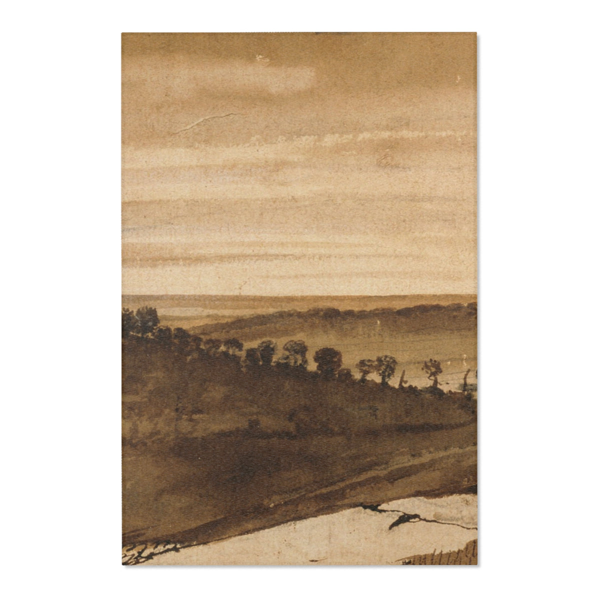 Panorama from the Sasso — Lorrain Area Rug