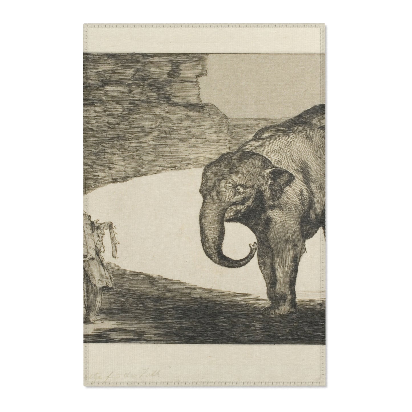 Francisco José de Goya y Lucientes - Animal Folly, from Disparates | Area Rug