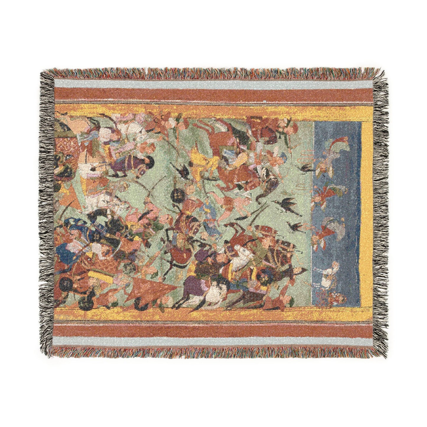 Sindhu Raga Woven Throw Blanket
