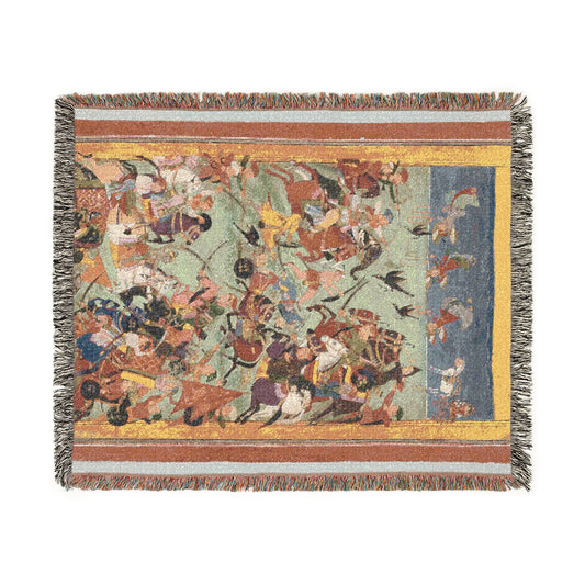 Sindhu Raga Woven Throw Blanket